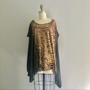 All Saints asymmetrical top.